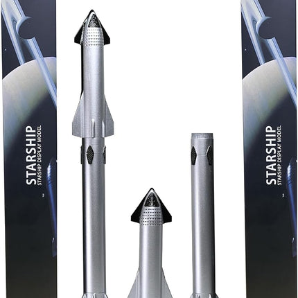 AYGITAL SpaceX Starship 1/375 Diecast Rocket Model