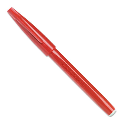 Pentel Sign Pen - Red, Pack of 12