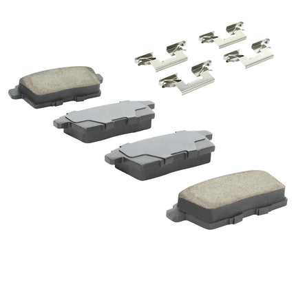 QUALITY-BUILT Premium Rear Brake Pads for 07-10 Ford, BP1259 Ceramic
