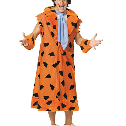 Rubies 888436STD Official Fred Flintstone Fancy Dress, Men's, Standard Size Halloween