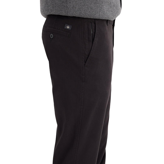 Dockers Men's Slim Fit Smart 360 Flex Ultimate Chino Pants Casual, Black, 33W x 30L