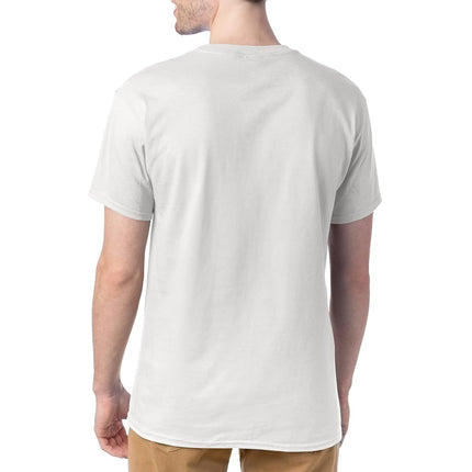 Hanes Essentials Men's T-Shirt Pack, Men's Short Sleeve Tees, Crewneck Cotton T-Shirts for Men, Value Pack, White - 6 Pack, XXL