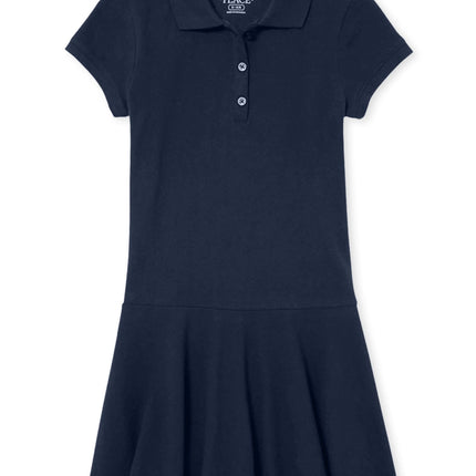 The Children's Place Girls' Uniform Pique Polo Dre