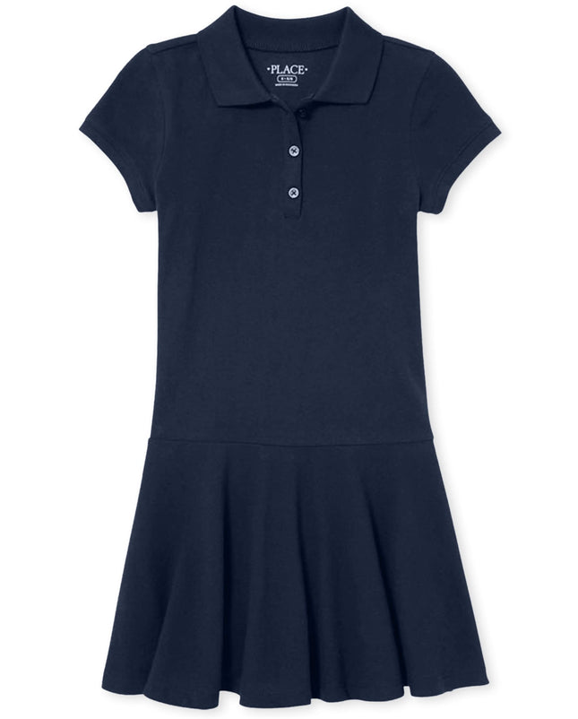 The Children's Place Girls' Uniform Pique Polo Dre