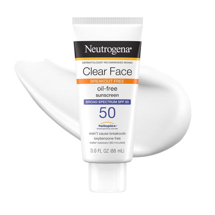 Neutrogena Clear Face Liquid Lotion Sunscreen for 