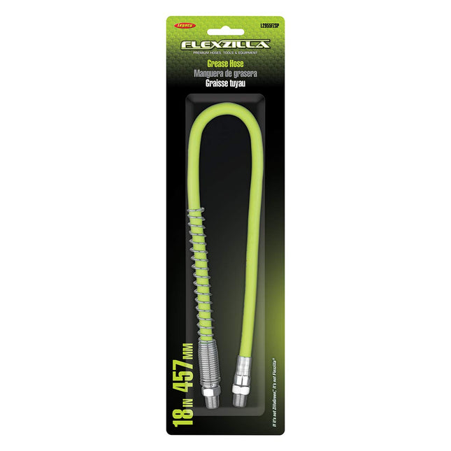 Flexzilla Grease Hose with Spring Guard 18" X 1/8"-L2955FZSP