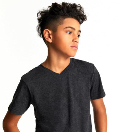 French Toast boysLA9498F17Short Sleeve V-Neck Tee Short Sleeve T-Shirt - Red - 3 Years
