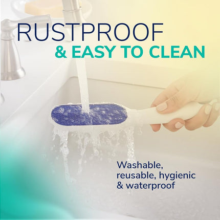 Dr. Scholl's Nano Glass Foot File - Hard Skin Remover, Durable Foot Scrubber, Soft Smooth Feet