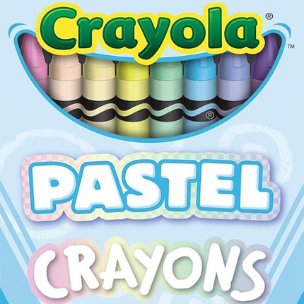 Crayola Pastel Crayons, 8 Count