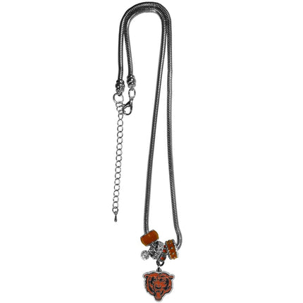 Siskiyou Sports NFL Chicago Bears Euro Bead Necklace, 18-Inch