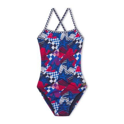 Speedo Women's Overdrive Double X Back One Piece S
