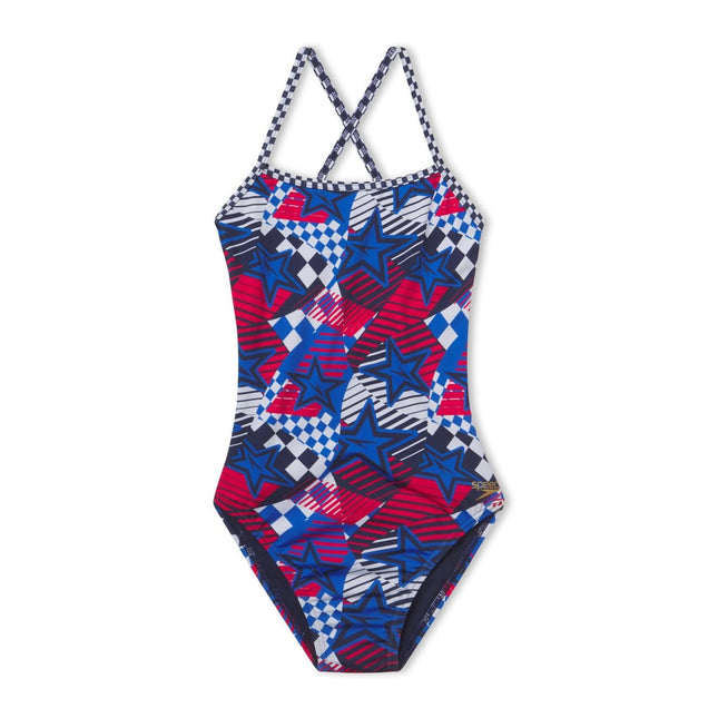 Speedo Women's Overdrive Double X Back One Piece S