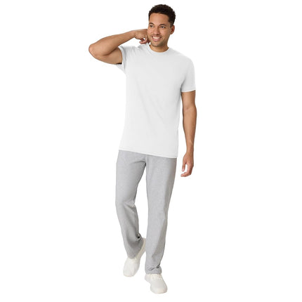 Hanes Men's Originals Lightweight, Crewneck T-Shirts, Tri-Blend Tee, Tall Sizes, Eco White, XXL