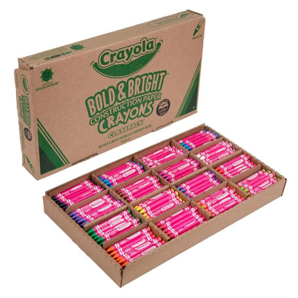 CONSTRUCTION PAPER CRAYON 400 CT