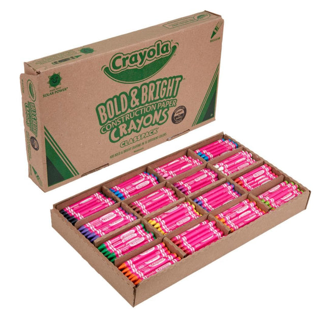 CONSTRUCTION PAPER CRAYON 400 CT