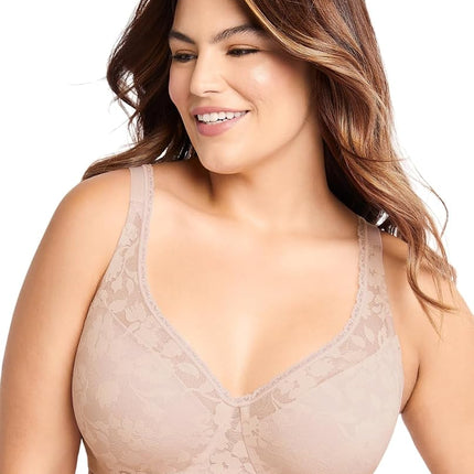 Soutien-gorge Bali "Passion for Comfort" à armatures, convertible multi-positions, en dentelle douce, couleur Sable, taille 42D