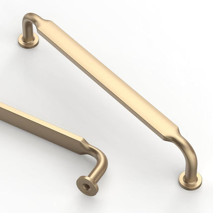 Asidrama 10 Pack 6.3 Inch(160mm) Brushed Brass Kit