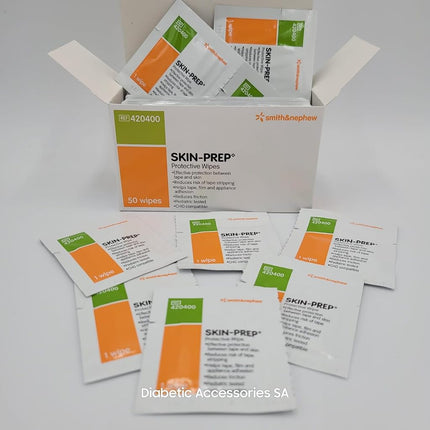 Smith & Nephew Medical Skin-Prep Protective Wipes [420400] 50 Each (Pack of 2)