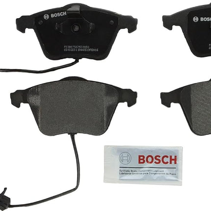 Bosch BP1111 QuietCast Premium Semi-Metallic Disc Brake Pad Set For: Audi A4, A4 Quattro, A6, A6 Quattro, S4, TT Quattro, Front