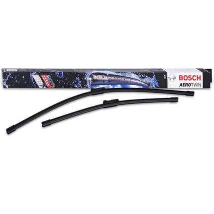 Bosch Wiper Blade Aerotwin A077S, Length: 750mm/500mm – Set of Front Wiper Blades - Only for Left-Hand Drive (EU)