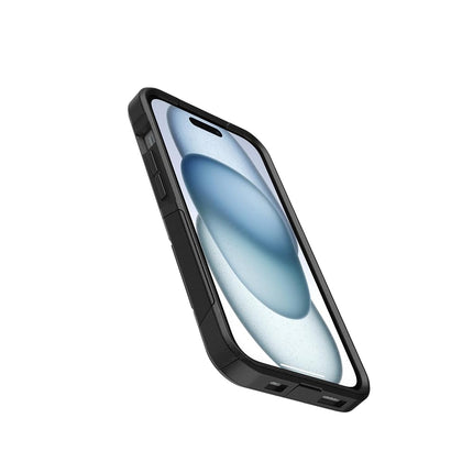 OtterBox Strawberry Commuter Series Case - Black, Slim & Tough, Pocket-Friendly, with Port Protection