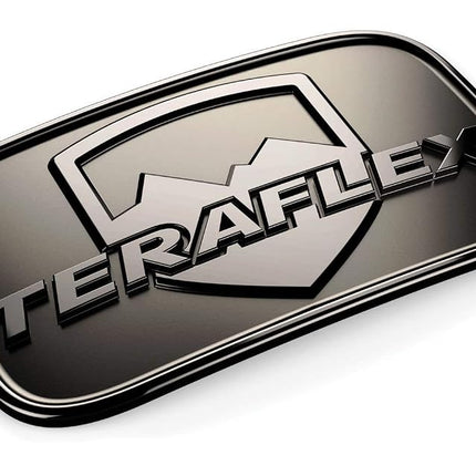 TeraFlex 4798000 Black Chrome JK License Plate Del