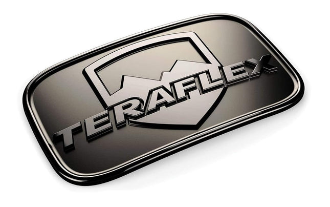 TeraFlex 4798000 Black Chrome JK License Plate Del