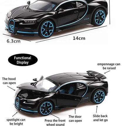 Maisto 1:24 W/B Special Edition Bugatti Chiron Die Cast Vehicle