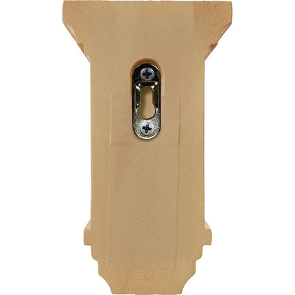 Ekena CORW03X03X06JERO 3 1/2-Inch Width x 3 3/4-Inch Depth x 6-Inch Height Mini Jefferson Wood Corbel - Red Oak