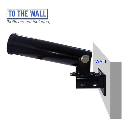 MARSAFIT Wall Mount Post Landmine Attachment for Barbell Bar with 360 Degree Rotation, T-bar Row Attachment Landmine Base, Fitness Exercise Equipment Fits 2 Inch Olympic Bars (UP)