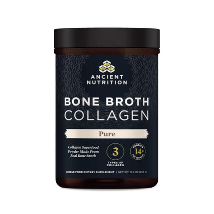 Ancient Nutrition - Caldo de Hueso Colágeno Puro - 15.9 oz.