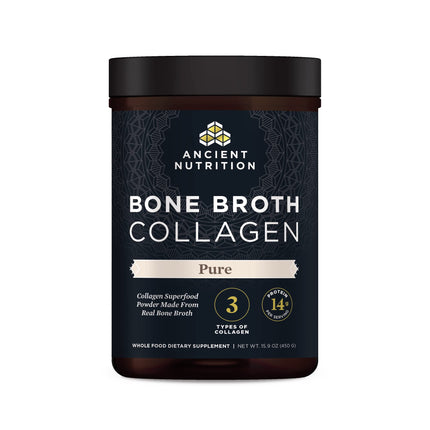 Ancient Nutrition - Bone Broth Collagen Pure - 15.