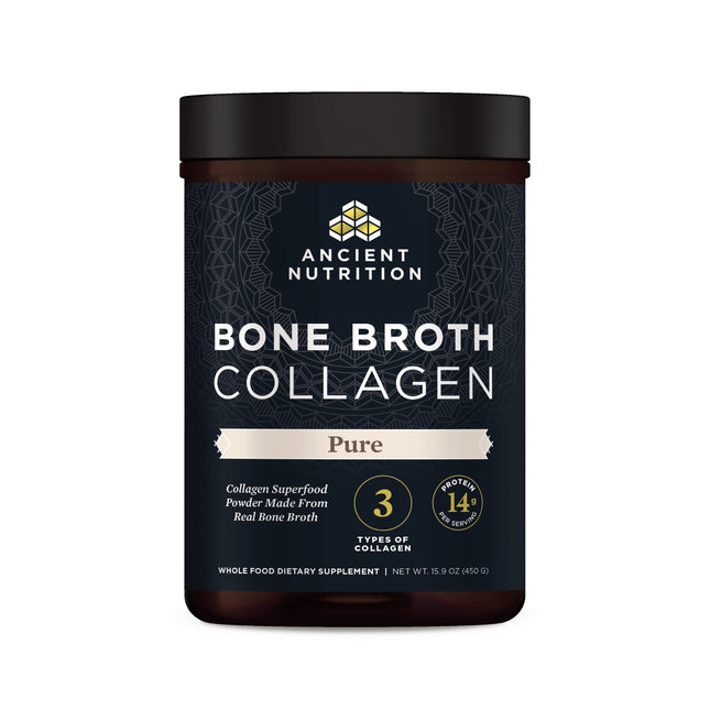 Ancient Nutrition - Bone Broth Collagen Pure - 15.