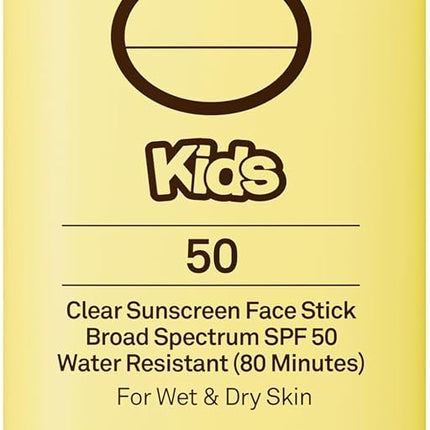 Sun Bum Kids SPF 50 Clear Sunscreen Face Stick | W