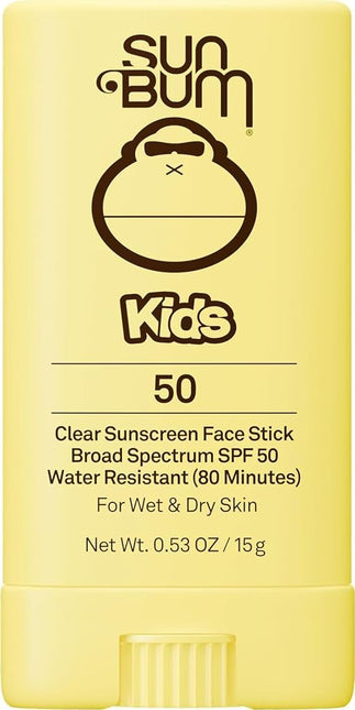 Sun Bum Kids SPF 50 Clear Sunscreen Face Stick | W