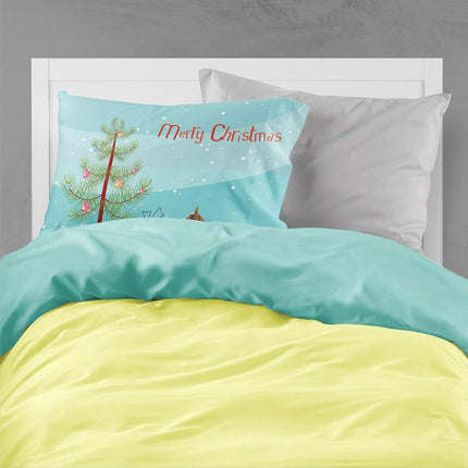 Caroline's Treasures Welsh Corgi Cardigan Christmas Pillowcase, Multicolor, Standard