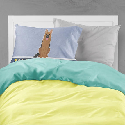 Caroline's Treasures German Shepherd Welcome Pillowcase, Multicolor, Standard