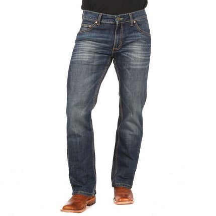 Wrangler Men's Retro Slim Fit Straight Leg Jean, Bozeman, 34W x 38L