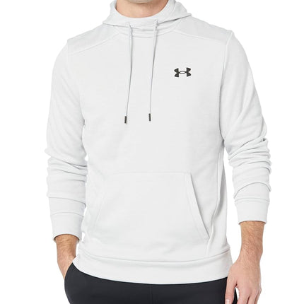 Under Armour Men's Armourfleece Twist Hoodie Sweatshirt, (014) Halo Gray / / Black, XL