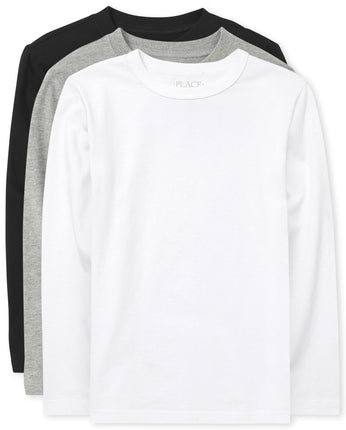 The Children's Place boys Long Sleeve Basic Layeri