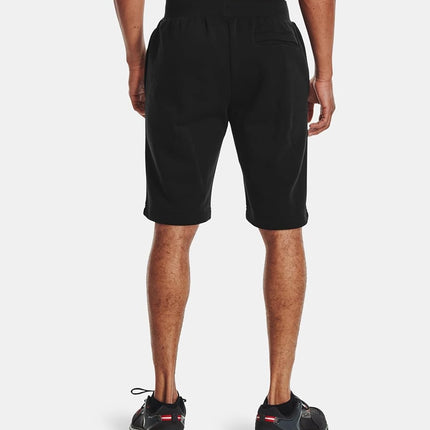 Under Armour UA Rival Fleece Shorts1379785-001 YXS Black / / White