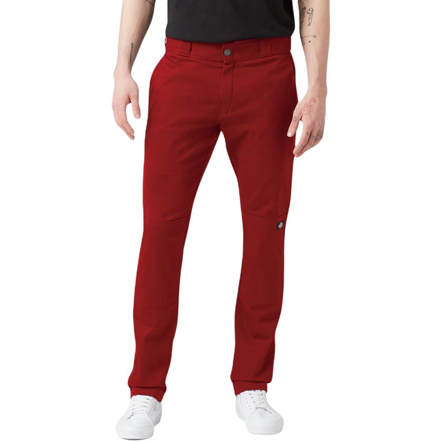 Dickies Men's Skinny-Straight Double Knee Work Pan
