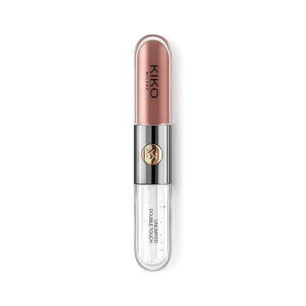 KIKO Milano Unlimited Double Touch 103, Liquid Lipstick With A Bright Finish In A Two-Step Application. Lasts Up To 12 Hours. No-Transfer Base Colour
