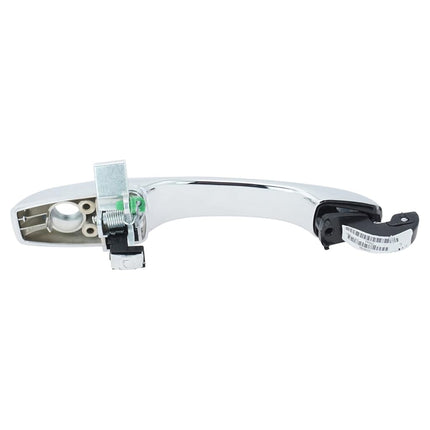 TRQ Front Left Exterior Door Handle Chrome Drivers Side Compatible with 2005-2010 Chrysler 300 2005-2008 Dodge Magnum
