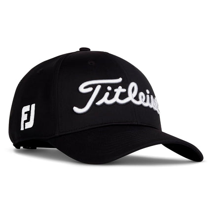 Casquette de golf Titleist Tour Performance Standard pour homme, noir/blanc