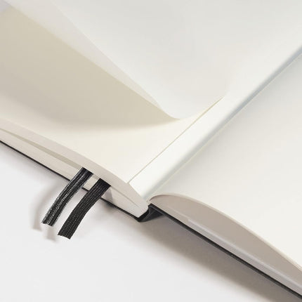 Leuchtturm1917 121 Numbered Pages Dotted Medium A5 Softcover Notebook, Black