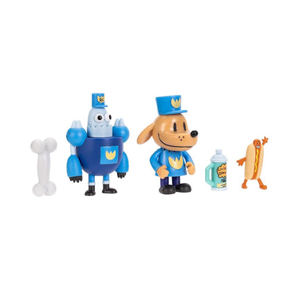Dog Man Book Reveal & Figure Playset