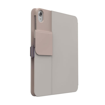 Speck Case for iPad Pro 10th Generation 10.9 Inch - Drop & Camera Protection, Slim Multi Range Stand, Apple Pencil Holder - Beech Grey/Cinnamon Biscuit