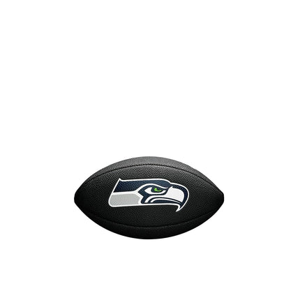 Wilson Unisex-Youth Mini NFL Team Soft Touch, Black, Mini