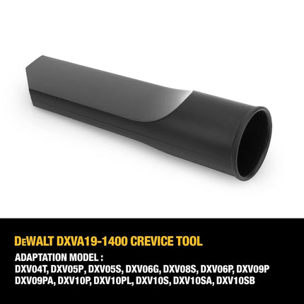 DeWalt Nozzle Crevice for Vacuum Cleaner, 48 mm Size